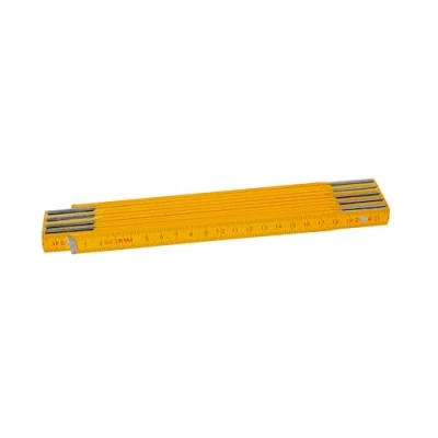 Afbeelding van Brüder Mannesmann Duimstok hout 2 mtr met veer (Hobby) 810