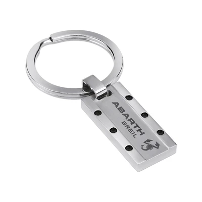 Afbeelding van Breil Abarth Sleutelhanger silvercoloured, Heren, Maat: One Size, Silver coloured
