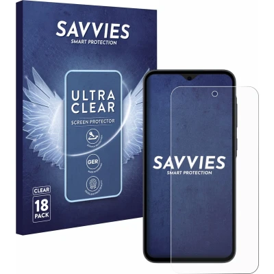 Afbeelding van Savvies Screenprotector voor Samsung Galaxy A35 5G Folie Beschermfolie transparant (18 Stuks)