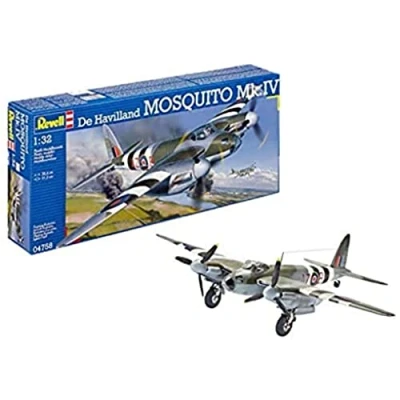Afbeelding van 1:32 Revell 04758 De Havilland MOSQUITO MK.IV Plastic Modelbouwpakket