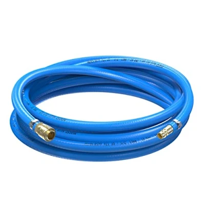 Afbeelding van AUPROTEC Veiligheidspersluchtslang set Würth, pvc slang + messing snelkoppeling. 1 meter, Ø binnen 13 mm