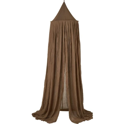 Afbeelding van Meyco klamboe uni 240 cm chocolate