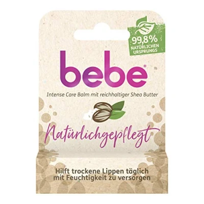 Afbeelding van bebe lip Care Naturally cared for Intense Balm with shea butter