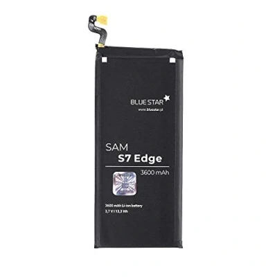 Afbeelding van Bluestar reservebatterij compatibel met Samsung Galaxy S7 Edge SM G935 3600 mAh 3,6 V Li lon vervangende batterij accu EB BG935ABE