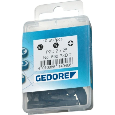 Afbeelding van Gedore Schroevendraaierbit 1/4&quot; 690 PZD 2 S 010