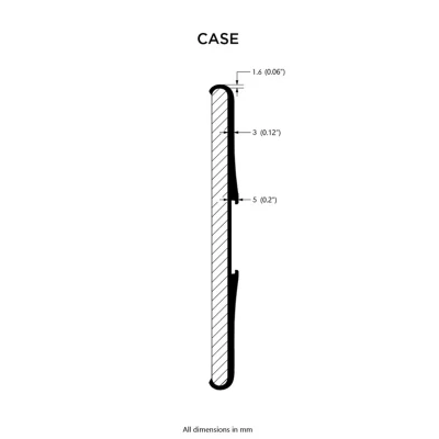 Afbeelding van Quad Lock Phone Case 13 zwart