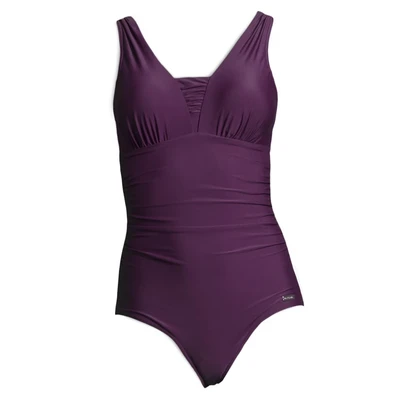 Afbeelding van LASCANA Shaping badpak &#039;Dagmar&#039; aubergine