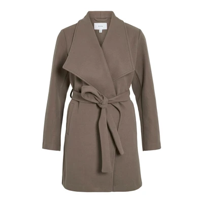 Afbeelding van VILA Tussenmantel &#039;VICOOLEY&#039; taupe