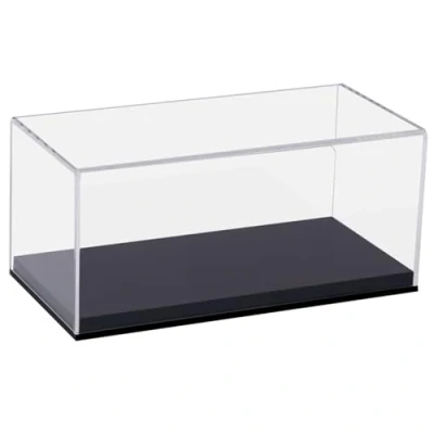 Afbeelding van HMF 46800900 acryl vitrine / presentatiedoos voor modelauto&#039;s, figuren verschillende maten, transparant