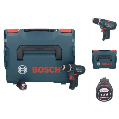 Afbeelding van Bosch GSR 12V 15 Professionele accuboormachine 12 V 30 Nm + 1x accu 2.0 Ah L Boxx zonder oplader