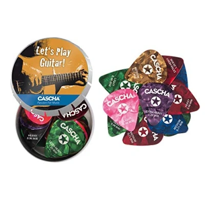 Afbeelding van Cascha HH 2293 plectrumdoosje met 24 plectrums