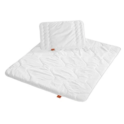 Afbeelding van sleepling 194478 babybedset, warm winterdekbed, dekbed 100 x 135 cm en kussen hoofdkussen 40 60 cm, Made in EU, Ökotex 100, wasbaar op graden