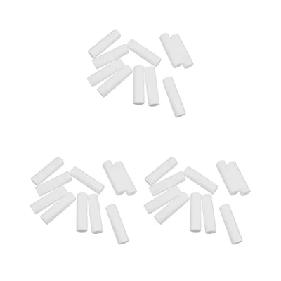 Afbeelding van 3 Set 10 Stuks Witte Modellering Craft Polystyreen Schuim Cilinder Pijler 12 cm