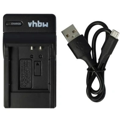 Afbeelding van vhbw USB oplader compatibel met Sony NP BK1, BY1, FK1.