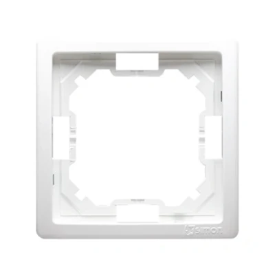 Afbeelding van Afdekraam Frame 1 voudig wit BMR1 / 11