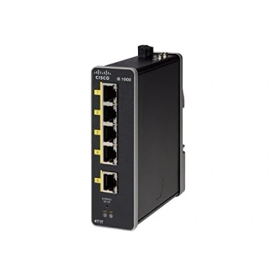 Afbeelding van Cisco IE 1000 GUI GEBASEERDE L2 SCHAKELAAR (5 Havens), Netwerkschakelaar, Zwart