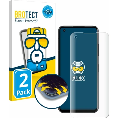 Afbeelding van BROTECT Screenprotector voor ASUS ZenFone 9 Folie Beschermfolie transparant volledig dekking (2 Stuks)