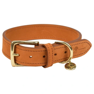 Afbeelding van Fantail Hondenhalsband Nubu Lichtbruin 40 cm