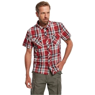 Afbeelding van Brandit Roadstar shirt korte mouwen, kleur: rood, maat: 6XL, 6XL