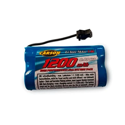 Afbeelding van Carson Liion Bella Luisa JST RC accu, 500608274, 7,4 V/1200 mAh, reserveaccu, accu voor op afstand bestuurde boten, modellen,