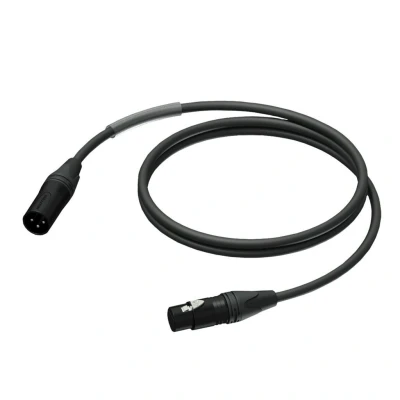 Afbeelding van Procab PRD953 Prime 0.5 meter DMX AES XLR male female
