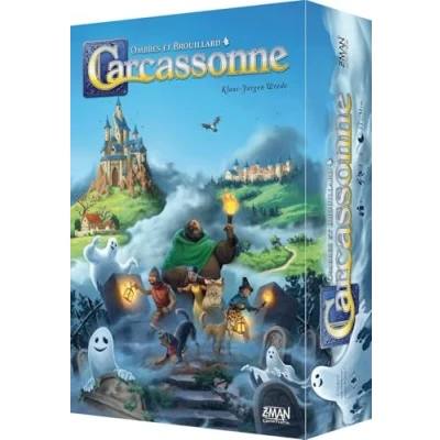 Afbeelding van Asmodee Hans im Glück Carcassonne: schaduwen en mist gezelschapsspel tegelspel vanaf 8 jaar 1 tot 5 spelers 35 minuten (HIGCARFC01FR)