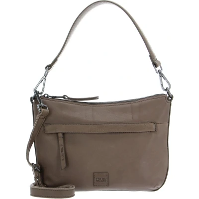 Afbeelding van FREDsBRUDER Leren Schoudertas PGL Marisa Shoulderbag Taupe Bruine