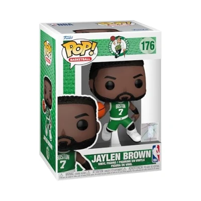 Afbeelding van Funko POP! NBA: Celtics Jaylen Brown Vinylfiguur om te verzamelen Cadeau idee Officiële Merchandise Speelgoed voor kinderen en volwassenen Sportfans Modelfiguur verzamelaars