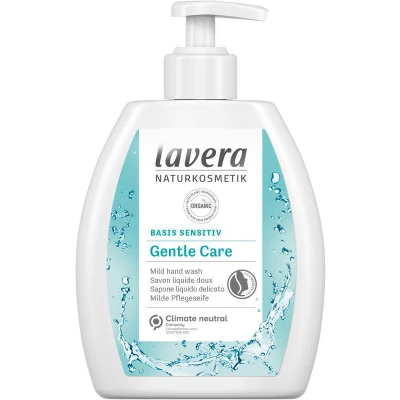Afbeelding van Lavera Handzeep Basis Sensitiv/hand wash Gentle Care 250 ml