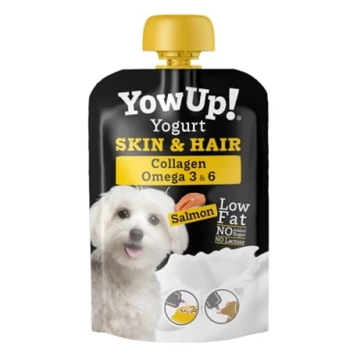 Afbeelding van YOW UP yoghurt voor honden, huid en haar, display 10 x 115 g