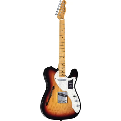 Afbeelding van Fender Vintera II &#039;60s Telecaster Thinline MN 3 Color Sunburst Elektrische gitaar