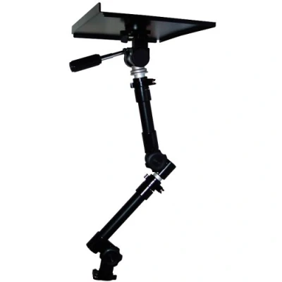 Afbeelding van AutoStyle Universele Laptop houder zwart DeLuxe (3 Way head)