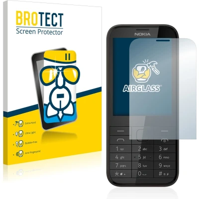 Afbeelding van BROTECT Screenprotector voor Nokia 225 Folie Beschermfolie Beschermglas transparant