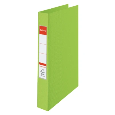 Afbeelding van Ringband Esselte Vivida A4 4 rings O mech 25mm PP groen