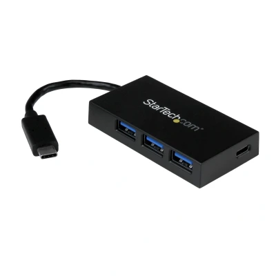 Afbeelding van StarTech.com 4 poorts USB 3.1 Gen 1 hub C naar 1x en 3x A