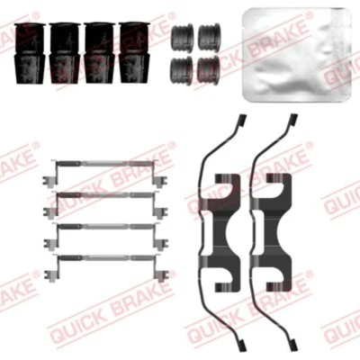Afbeelding van QUICK BRAKE 109 0209 Accessoireset, schijfremblok BMW: 7 (G70) xDrive 760 i, M 760e Plug in Hybrid 2022