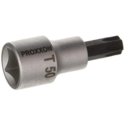 Afbeelding van PROXXON 23494 TORX inzetstuk TX50 55 mm lange aandrijving 12,5 (1/2&#039;)