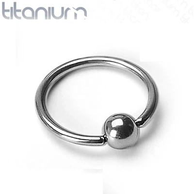 Afbeelding van Piercing titanium ringetje 10 mm