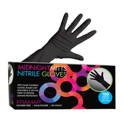 Afbeelding van Midnight Mitts Nitrile Gloves Medium 100pc