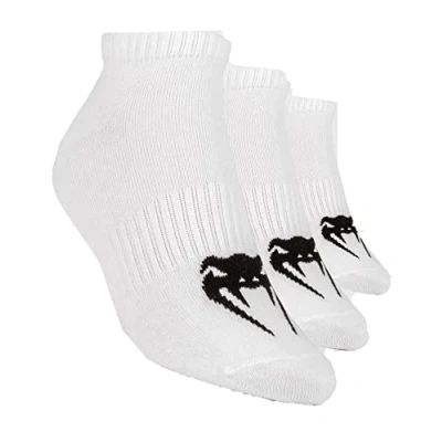 Afbeelding van Venum Classic Footlet Sock set of 3 Wit/Zwart 37 39