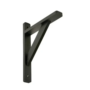 Afbeelding van Houten Plankdrager 20 x 25 cm Zwart Per Stuk