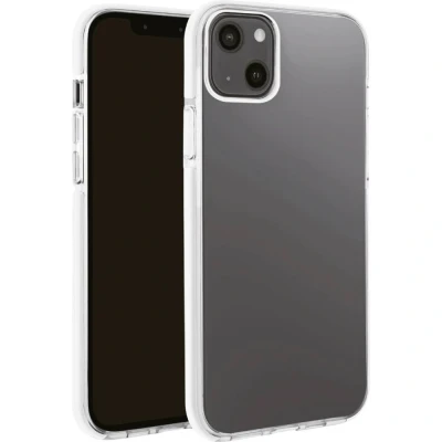 Afbeelding van Vivanco Rock Solid Backcover Apple iPhone 13 Mini Transparant, Wit Inductieve lading, Stootbestendig