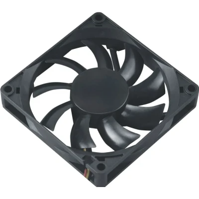 Afbeelding van Akasa AK FN071 PC ventilator Zwart (b x h d) 80 15 mm