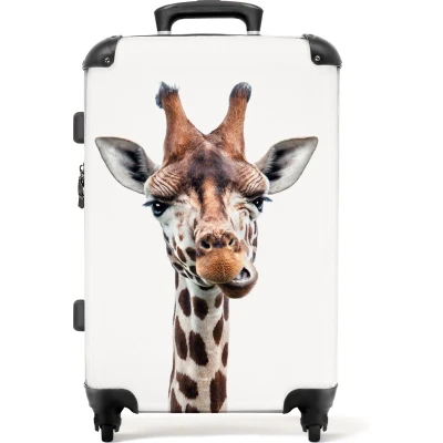 Afbeelding van NoBoringSuitcases.com Grote koffer Kinderkoffer geschikt voor jongens en meisjes Reiskoffer met 4 wielen Trolley op wieltjes 60 liter Bagage rolkoffer groot kinderen Ruimbagage valies 20kg Luggage medium Suitcase middelmaat TSA slot