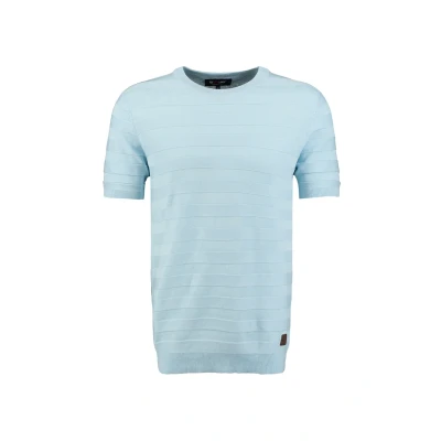 Afbeelding van Key Largo Tshirt print, Heren, Maat: 3XL, Glacier blue