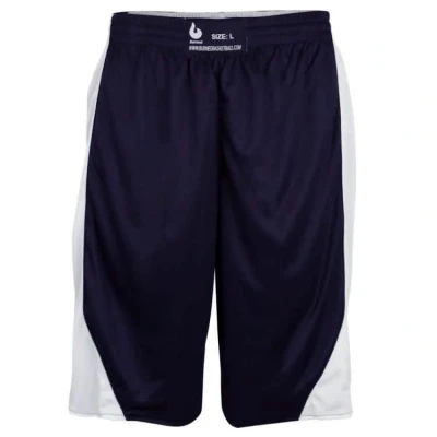 Afbeelding van Burned Dubbelzijdig Short Donkerblauw Wit Kledingmaat : M