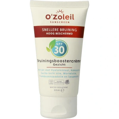 Afbeelding van O&#039;Zoleil Bruiningsboostercréme Gezicht SPF30