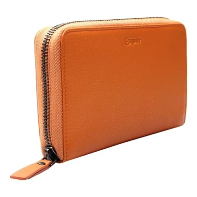 Afbeelding van Esquire Peru Zip Around Wallet Orange