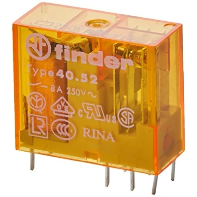 Afbeelding van Finder stekker/pinraster, 12 V DC, 1 W, 16 A, stuks, Stuk Steck /Printrelais