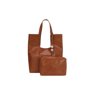 Afbeelding van usha 2IN1 SET Shopper, Dames, Maat: One Size, Orange